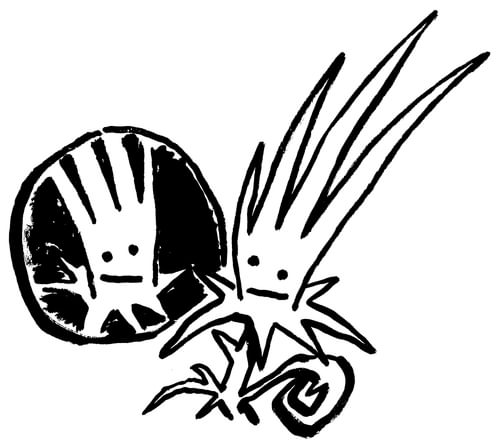 Reflective Thistle Crop